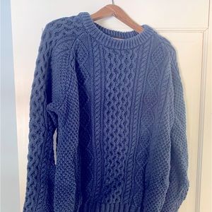 LL Bean Signature Collection fisherman's sweater